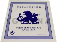 Dragão Corda de Aço Niq. Cavaquinho Nº6 (012P) Dragão Corda de Aço Niq. Cavaquinho Nº6 (012P)